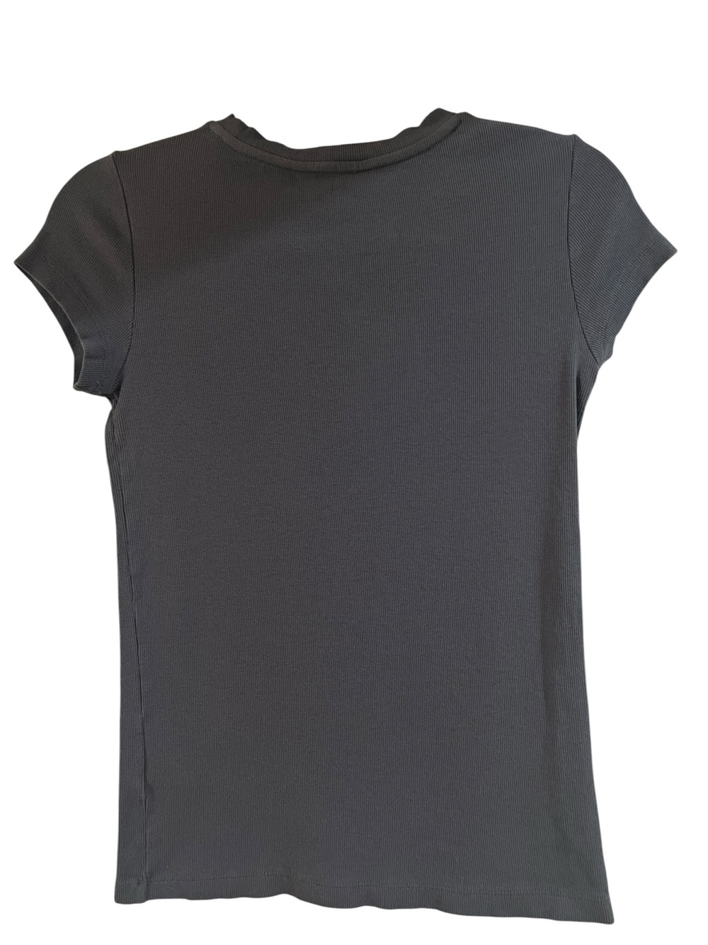 Club Monaco Blue Gray Slim Fit Casual Minimalist Crewneck Tee- L - Picture 2 of 6